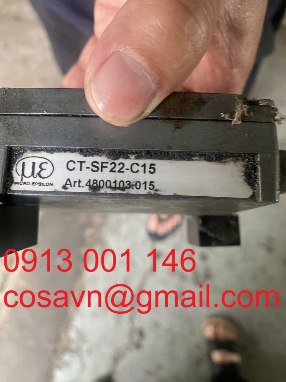 Cảm biến nhiệt độ hồng ngoại không tiếp xúc Micro-Epsilon CT-SF22-C15 CT-SF22-C15